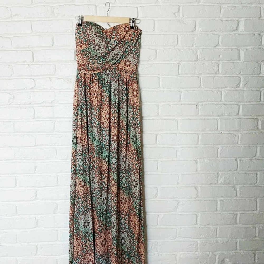 Strapless Maxi Dress
